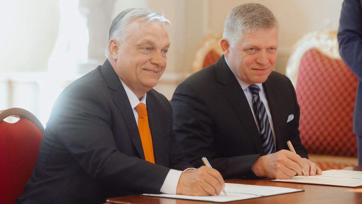 Orbán Viktor: Új utakat, hidakat és vonatjáratokat terveznek Magyarország és Szlovákia között
