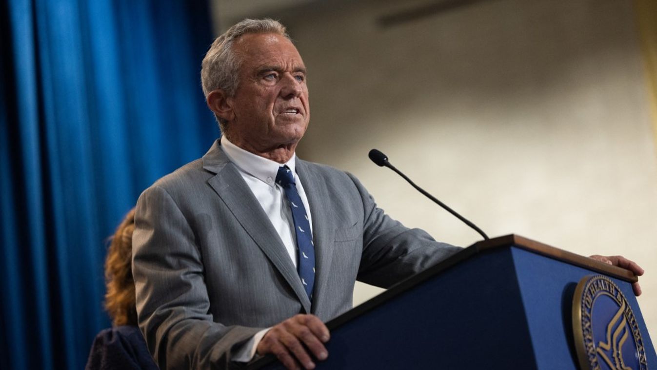 Robert F. Kennedy Jr. egészségügyi miniszter (Fotó: AFP)