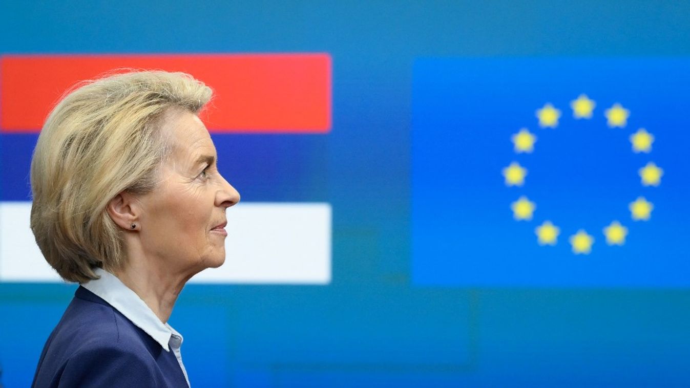 Ursula von der Leyen, az Európai Bizottság elnöke (Fotó: AFP)