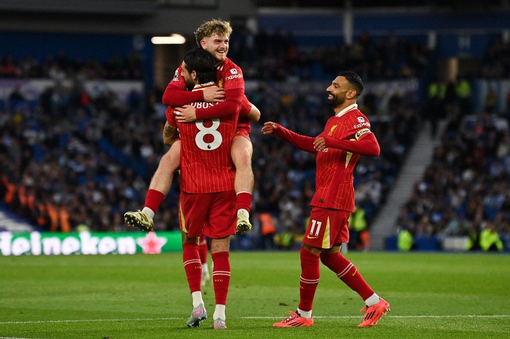Szoboszlai Dominik, Liverpool, gólöröm, Jamie Carragher