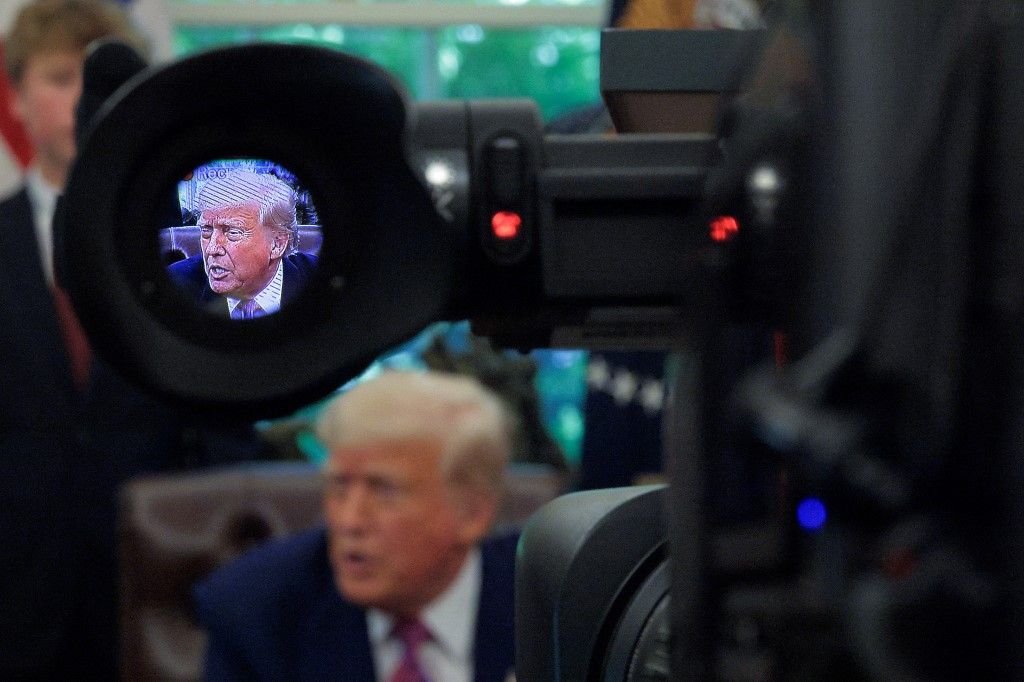 Donald Trump amerikai elnök (Fotó: AFP)