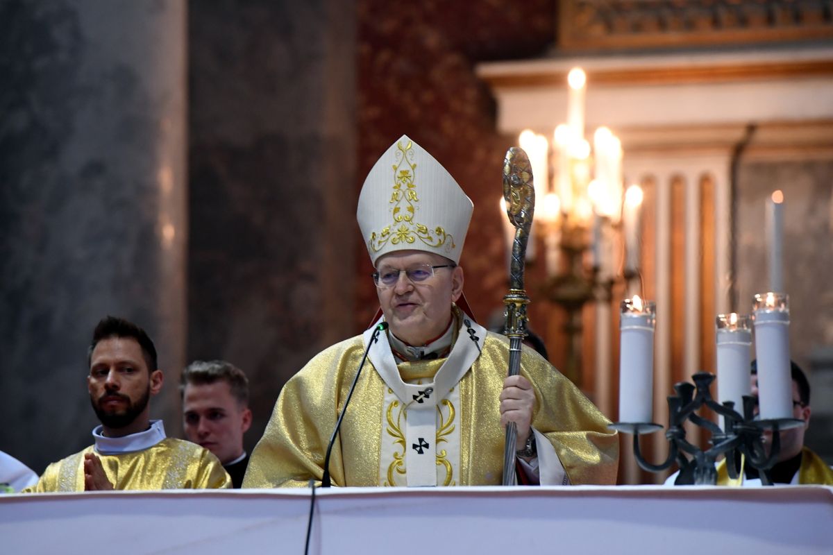 Erdő Péter Rómában mutatott be szentmisét