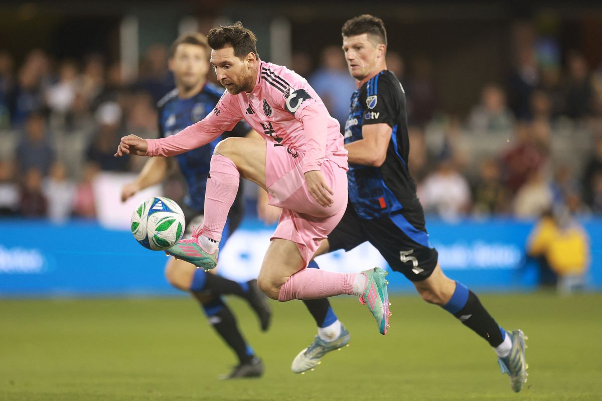 Lionel Messi akcióban az Inter Miami csapatáb