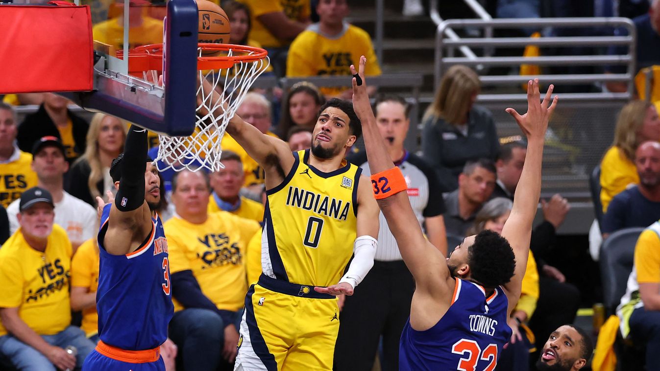 NBA: Tyrese Haliburton, az Indiana Pacers vezére a New York Knicks ellen, Michael Jordan se tudott ilyet