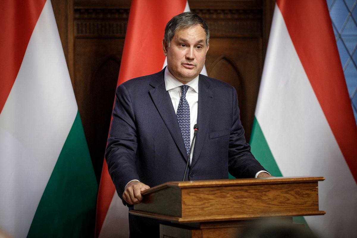 adóváltozások 20250506 Budapest Sajtótájékoztató a 2026. évi költségvetési törvényjavaslat benyújtásárólFotó: Vémi Zoltán VZMW A képen: Nagy Márton nemzetgazdasági miniszter