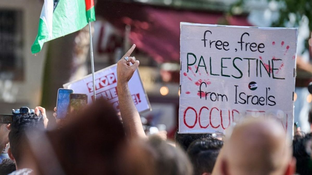 Politikai vitát váltott ki a palesztinbarát tüntetés Berlinben