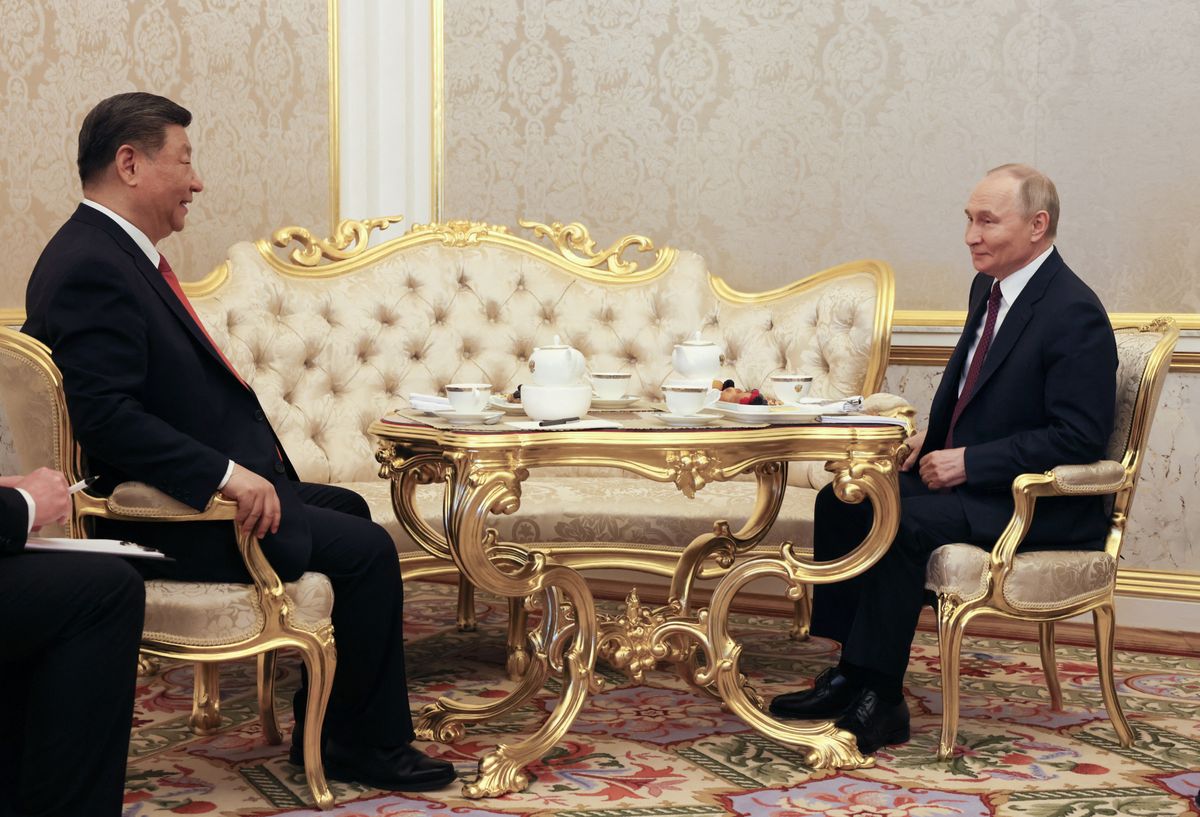 Vlagyimir Putyin és Hszi Csin-ping Moszkvában tárgyalt