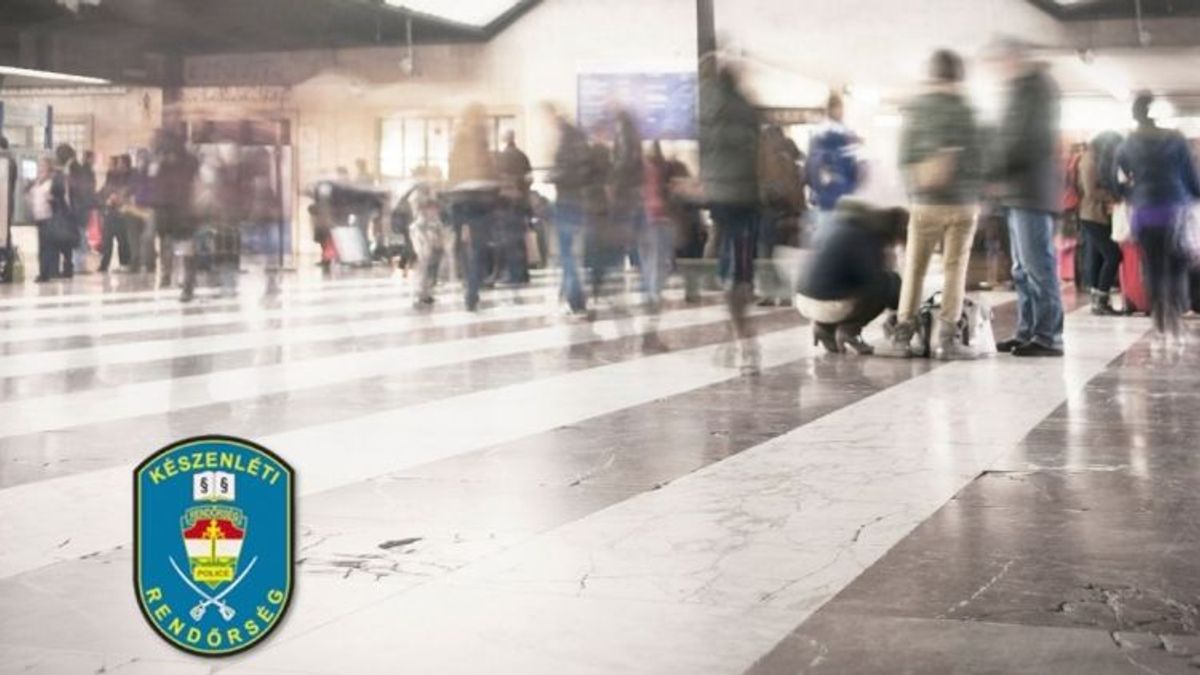 Rohamot kapott nőn segítettek a készenléti rendőrök
