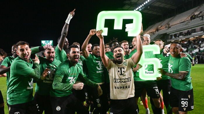 Labdarúgó NB I – Bajnok a Ferencváros
