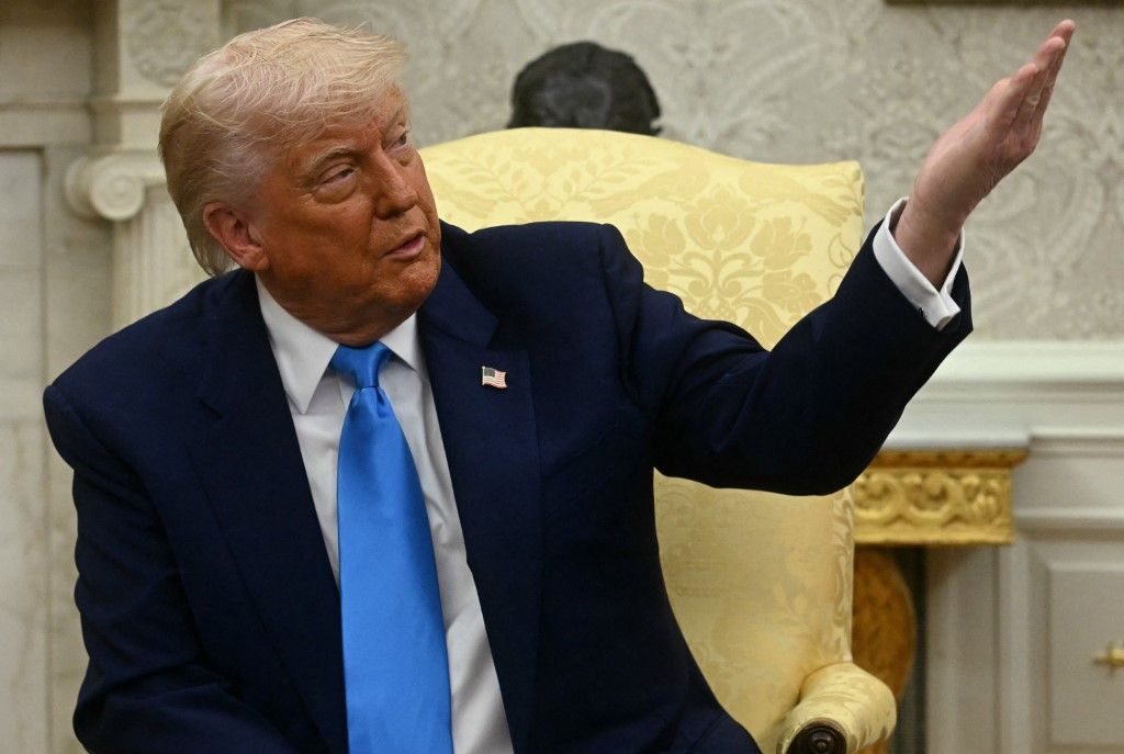 Donald Trump amerikai elnök (Fotó: AFP)