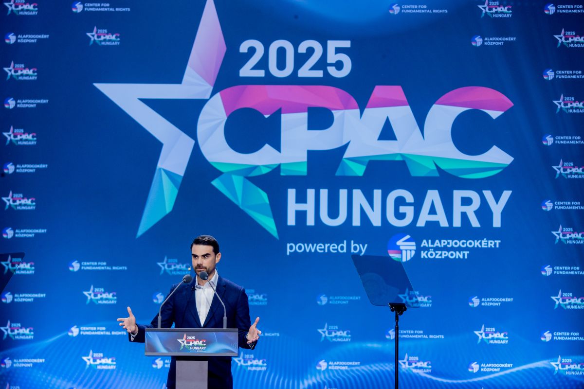 Ben Shapiro Budapestre, a CPAC Hungary-re hozta híres műsorát