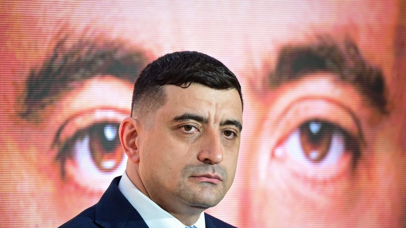 George Simion (Fotó: AFP)