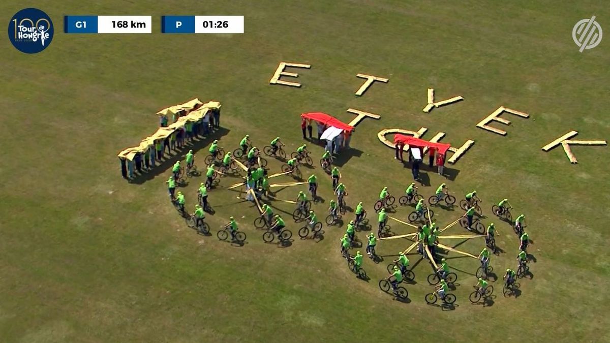 A Tour de Hongrie mezőnyét Etyeken is felkészülten várták