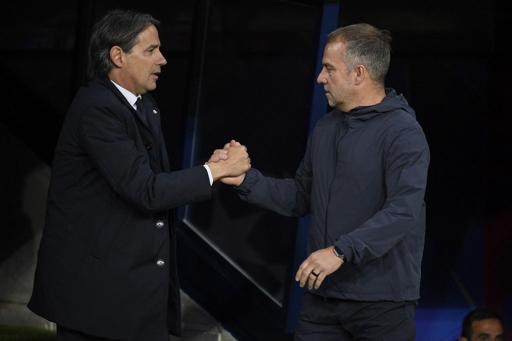 Az Inter mestere, Simone Inzaghi és a Barcelona vezetőedzője, Hansi Flick feje is sérülések miatt fájhat a BL-visszavágó előtt