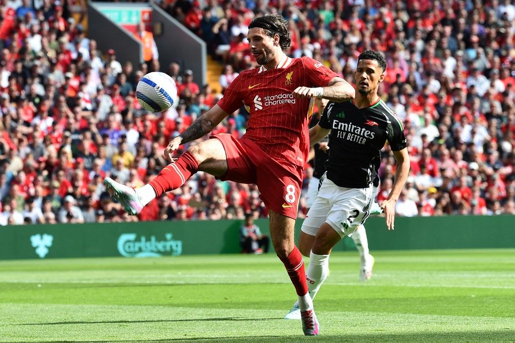 Szoboszlai Dominik és a Liverpool ma a Brighton ellen játszanak.