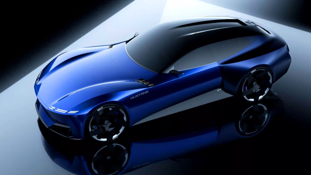 Így képzelik kínai formatervező-hallgatók a Mustang jövőjét