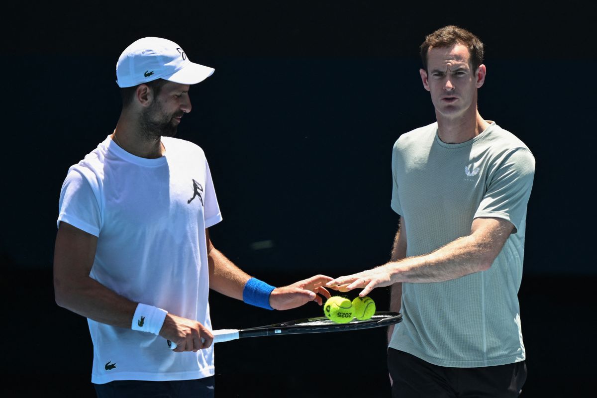 Andy Murray fél évig dolgozott Novak Djokovics edzői stábjában.