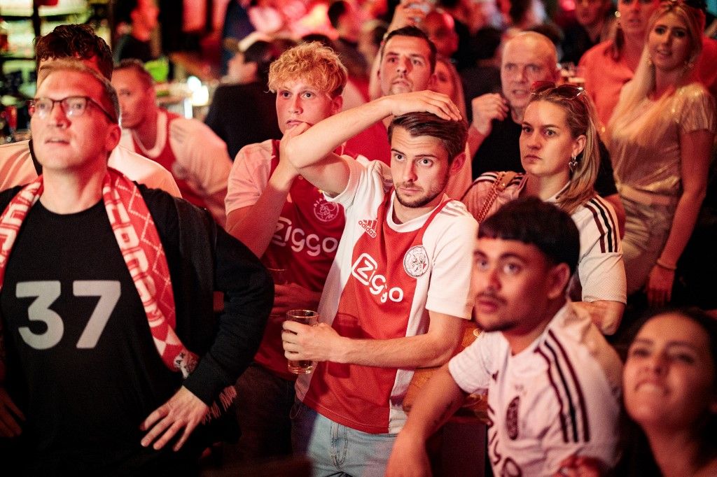 PSV Eindhoven, Ajax Amszterdam, holland, Eredivisie, szurkoló