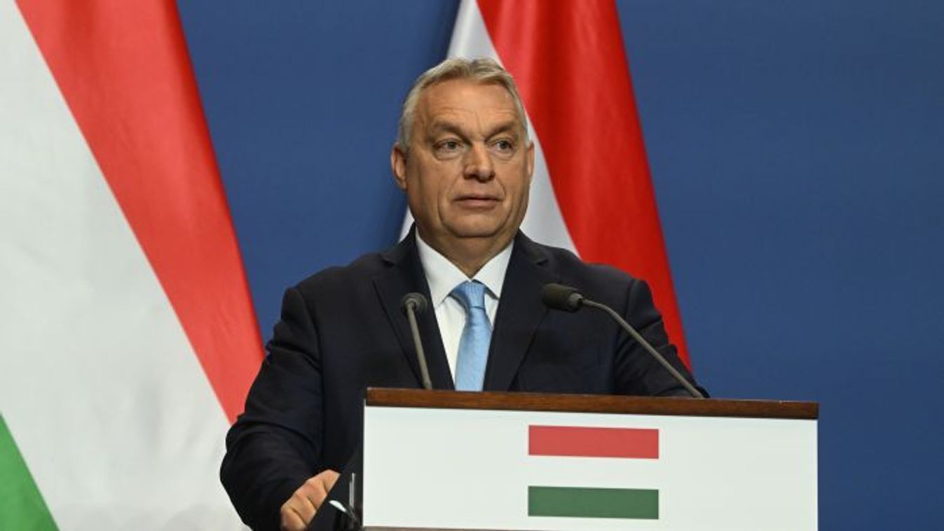 PM Viktor Orban delivers a speech at the Conference of EU House Speakers, the closing event of the parliamentary series connected to Hungary’s EU Presidency in the second half of 2024. The event took place in the upper chamber of Hungary's parliament on M