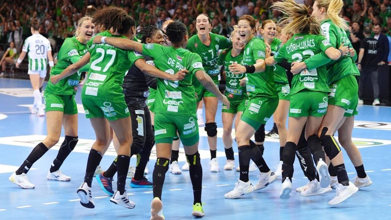 Jogos a győriek ünneplése, kiütötték a címvédő Fradit