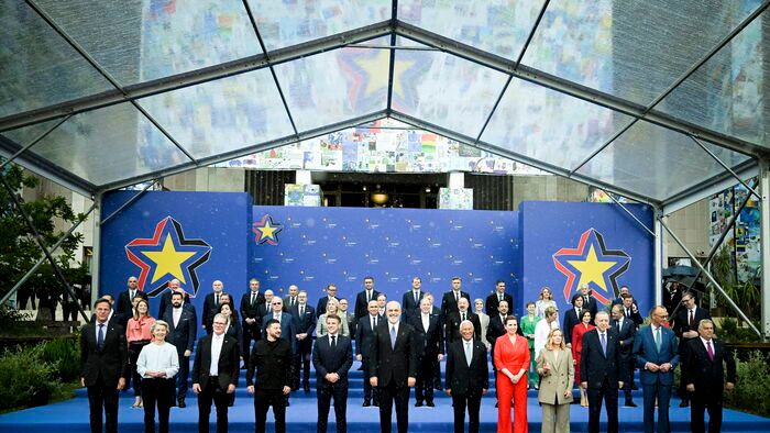 Az Európai Politikai Közösség csúcstalálkozója Tiranában