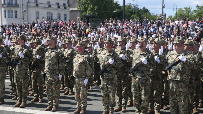 Magyar Hősök Emlékünnepe a Hősök terén