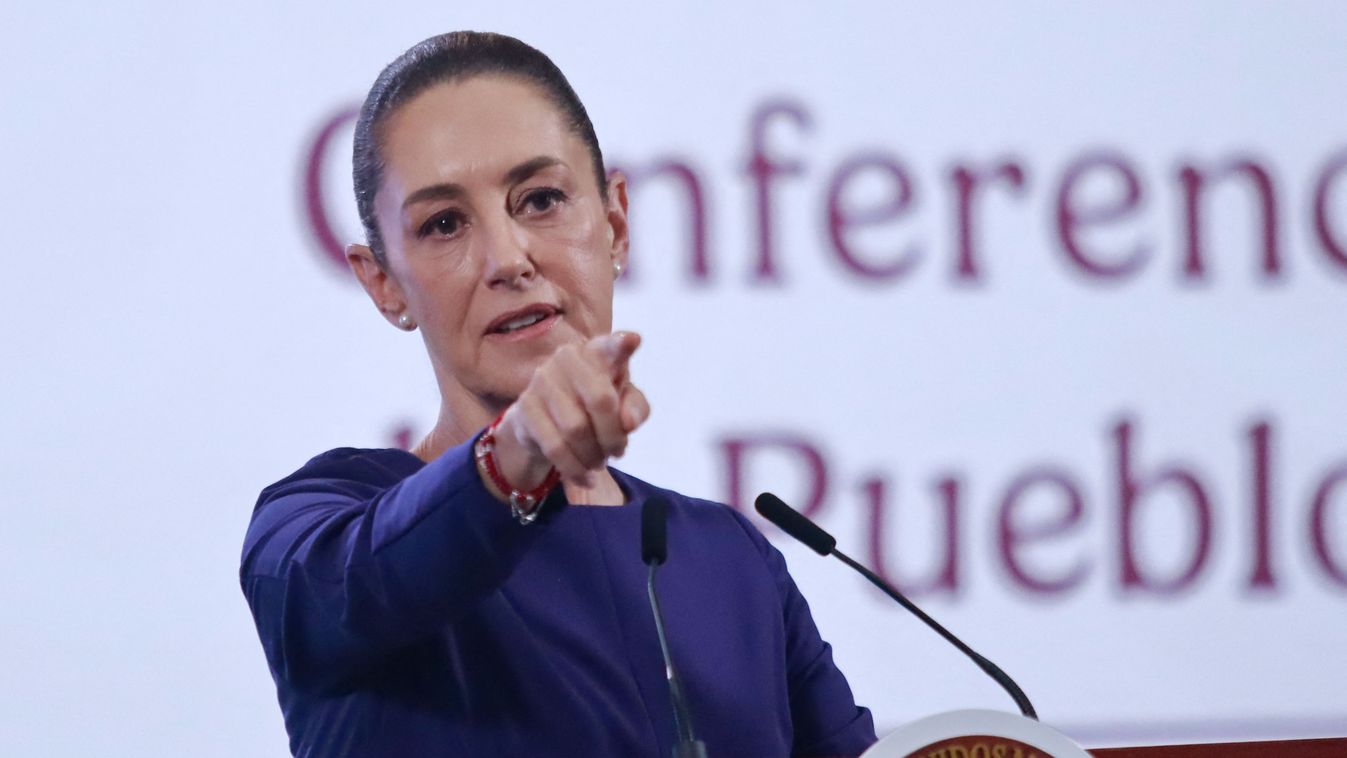  Claudia Sheinbaum mexikói elnök