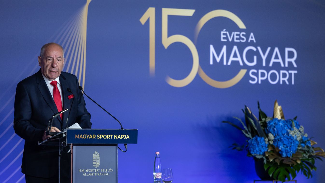 Sulyok Tamás köztársasági elnök is beszédet mondott a Magyar Sport Napja alkalmából a Puskás Arénában, ahol Szoboszlai Dominik is szóba került