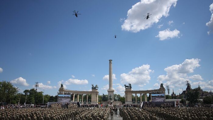 Magyar Hősök Emlékünnepe a Hősök terén