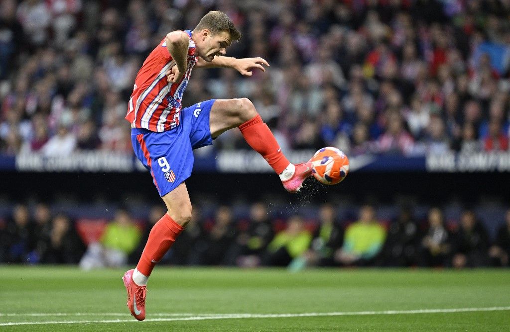 Ihletett formában futballozott Alexander Sörloth, az Atlético Madrid norvég csatára