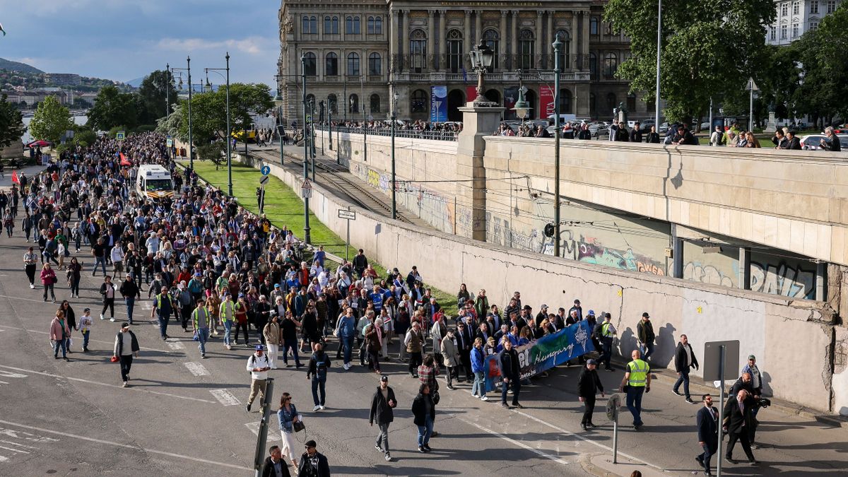 Megtartották az Élet menetét Budapesten