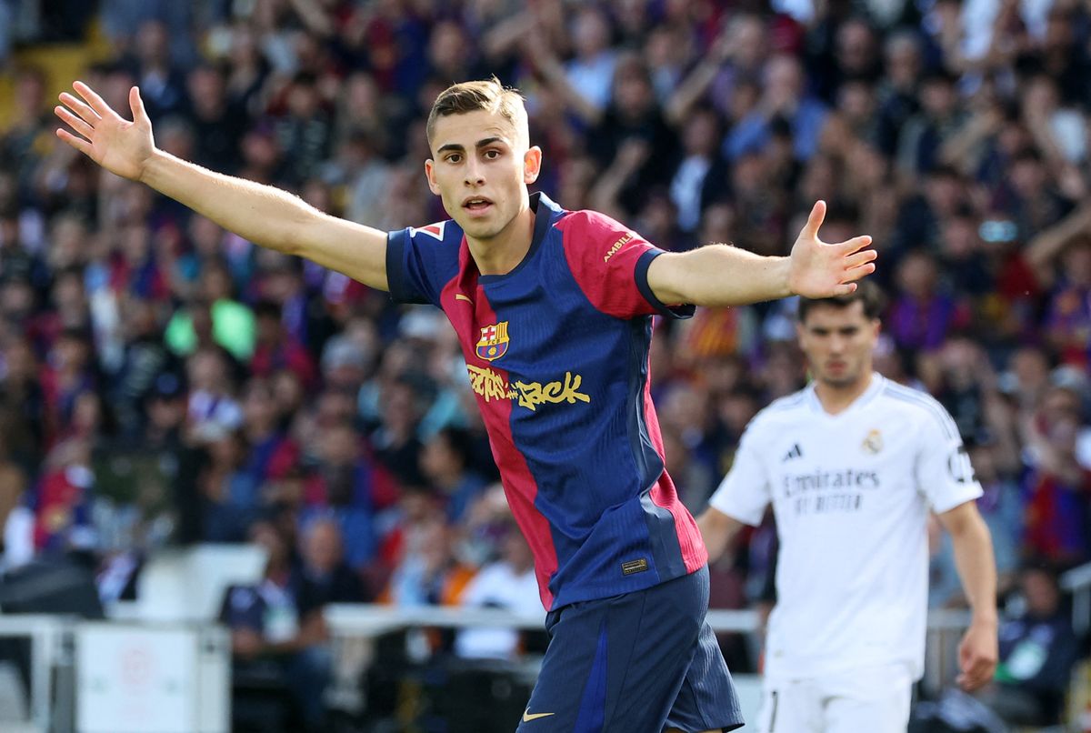 A Barcelona középpályása, Fermín López csalódott volt az elvett gólja után, az el Clásico így is katalán győzelemmel ért véget a Real Madrid ellen