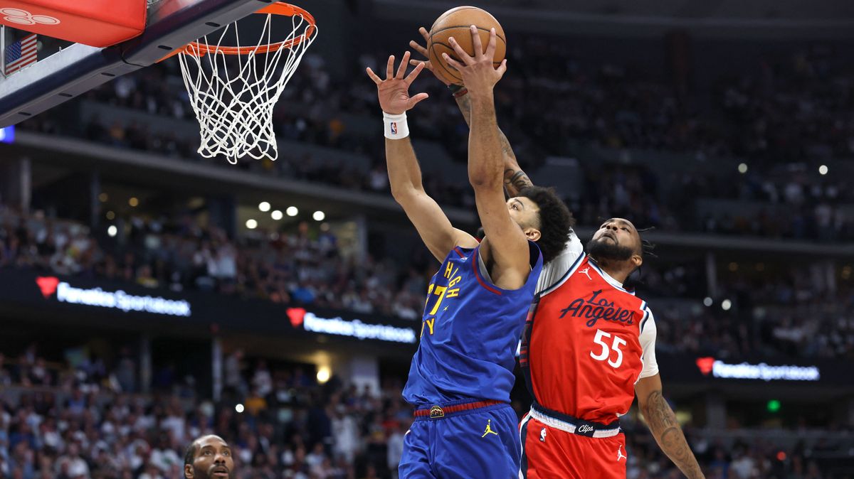 A Los Angeles Clippers játékosai remekül védekeztek a Denver ellen.