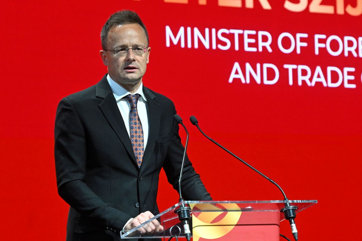 Magyarország mindenhol a béke pártján áll – mondta Szijjártó Péter (Fottó: MTI)