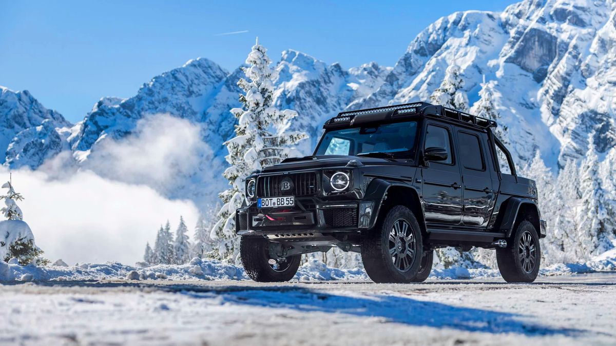 Részletkérdés – öt év után frissült a Brabus duplafülkés G-osztály pickupja