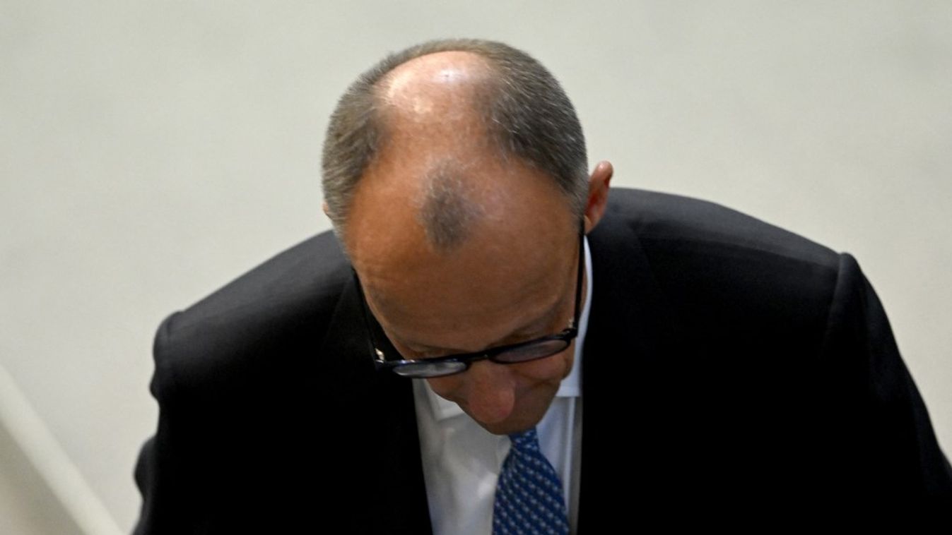 Friedrich Merz hatalmas bukott (Fotó: AFP)