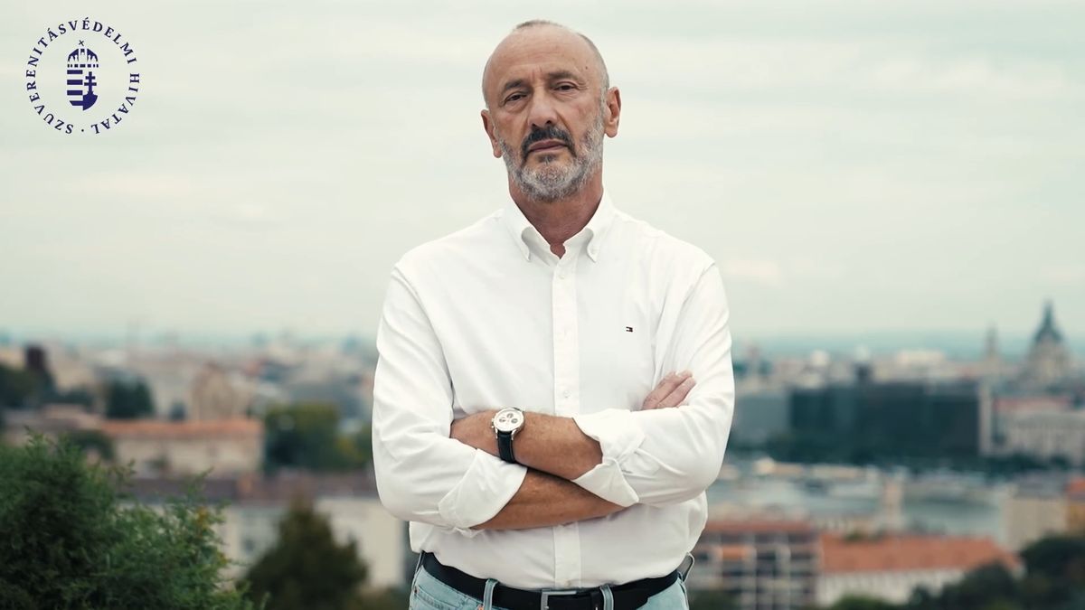 Horváth József, a Szuverenitásvédelmi Kutatóintézet igazgatója (Forrás: Szuverenitásvédelmi Hivatal)