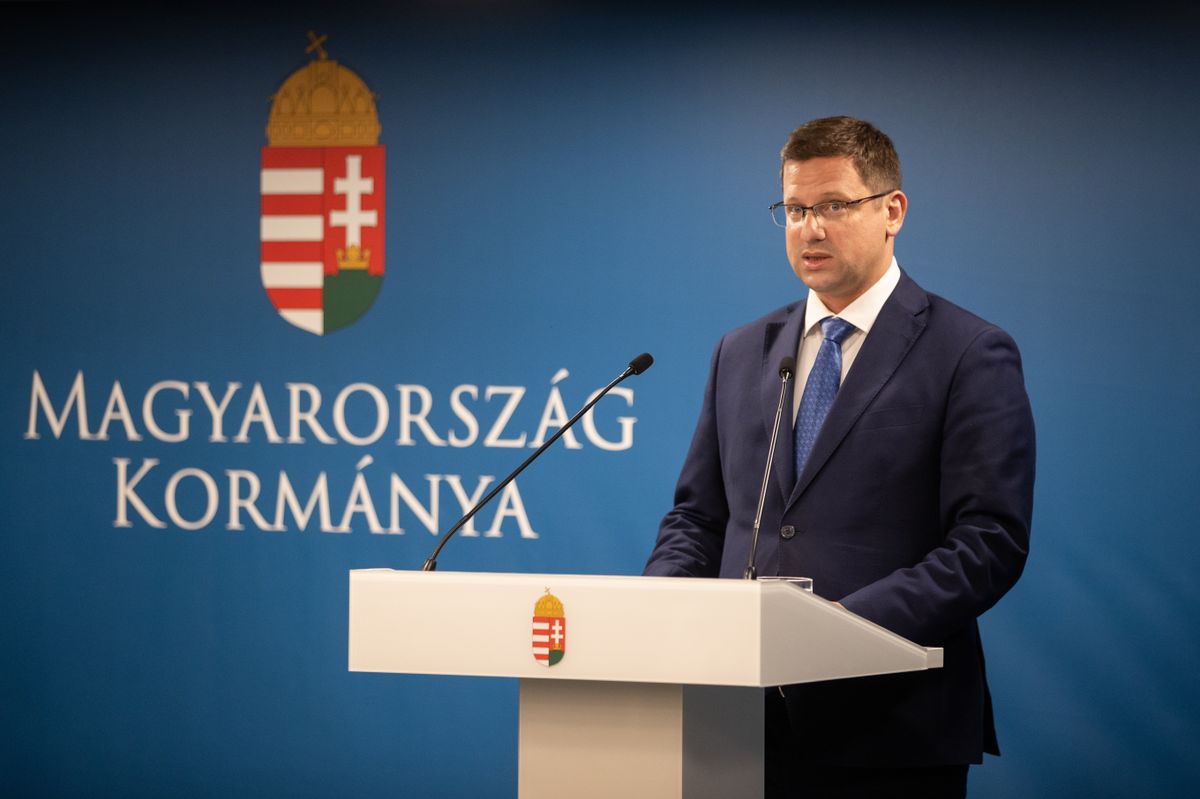 Kormányinfó Gulyás Gergely