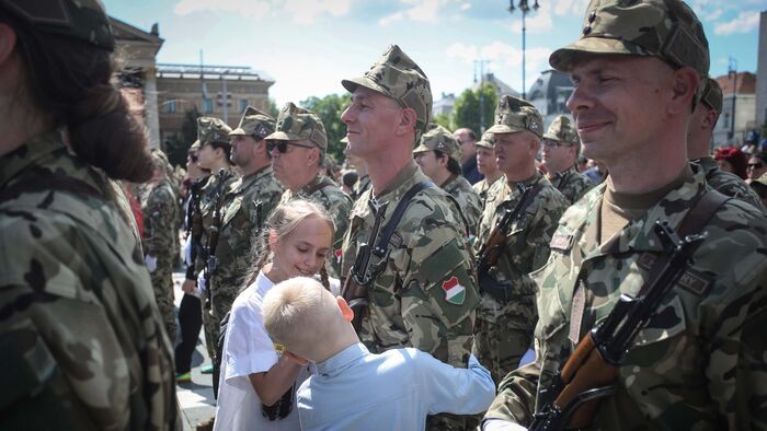 Magyar Hősök Emlékünnepe a Hősök terén