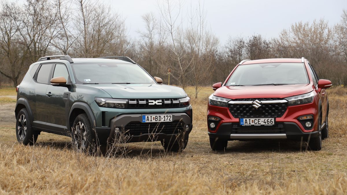 Családi belépők - Dacia Duster és Suzuki S-Cross összehasonlító teszt