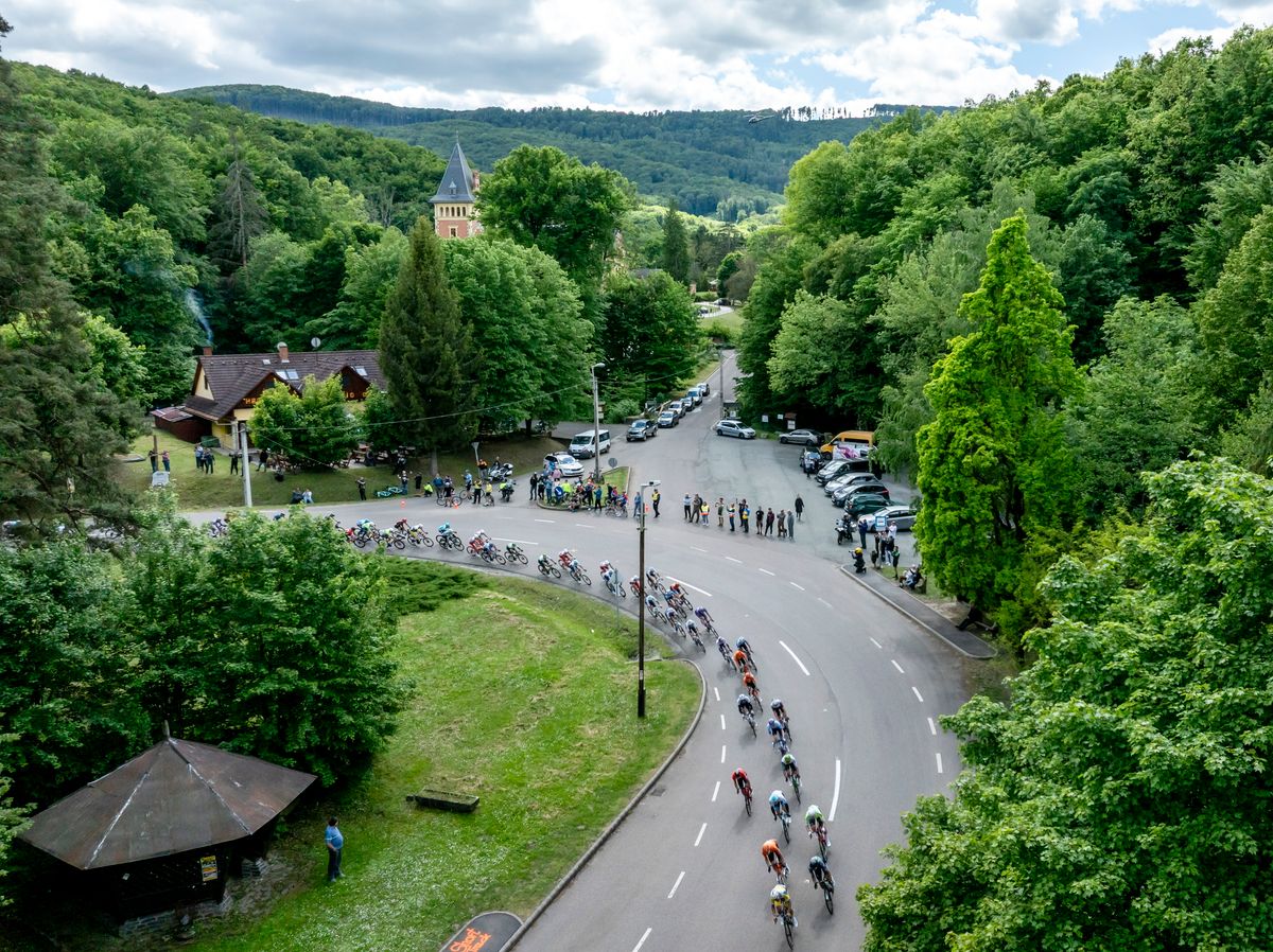 A Tour de Hongrie pénteki királyetapján a Kékestetőt kellett megmászniuk a kerékpárosoknak, Feldhoffer Bálint volt a legjobb magyar