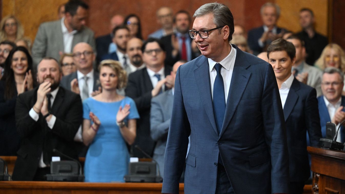 Alekszandar Vucsics szerb miniszterelnök