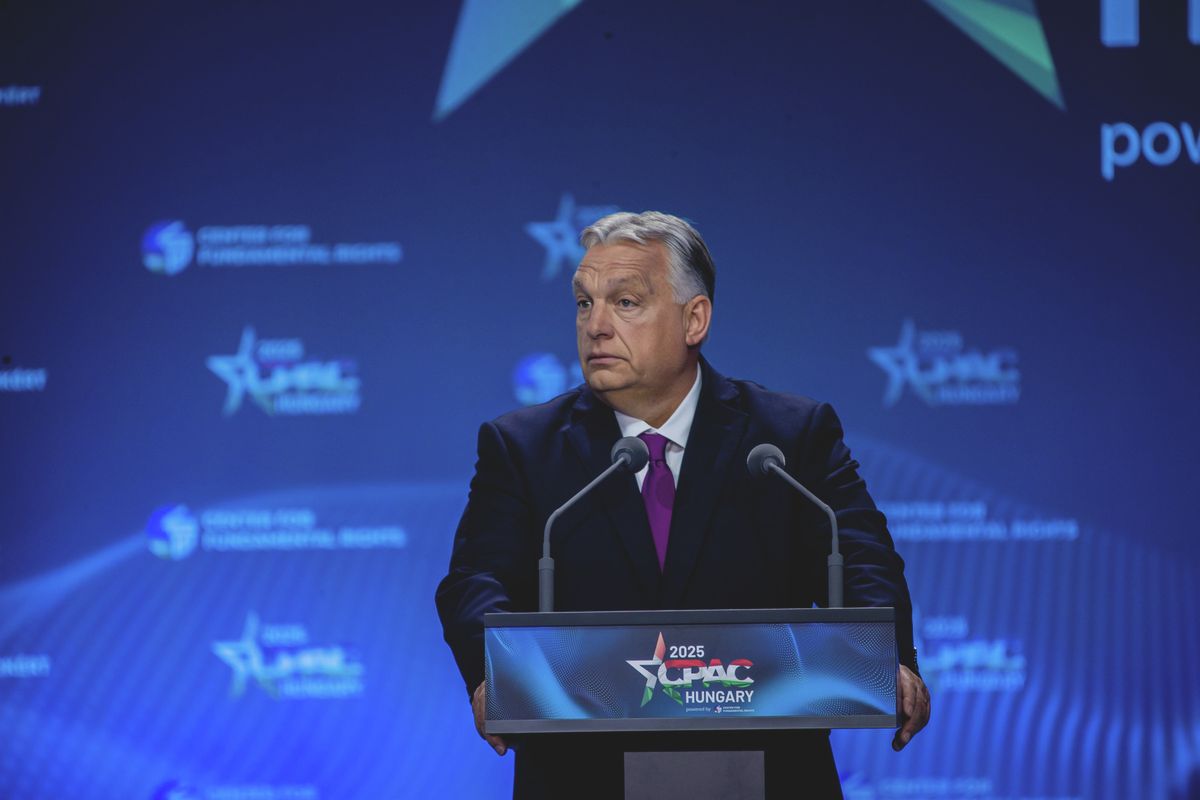 A CPAC Hungary 2025 konferencián Orbán Viktor a béke, a szuverenitás és a nemzeti identitás védelme mellett állt ki.