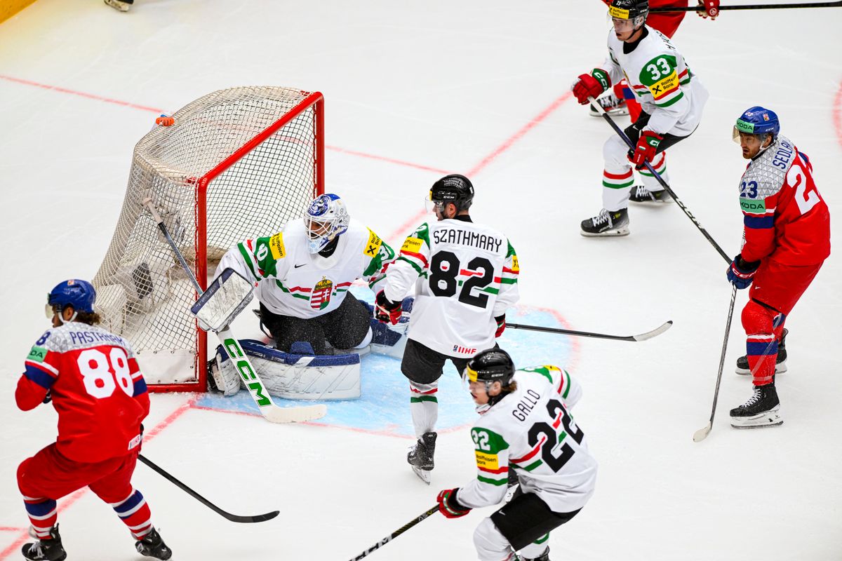David Pastrnák NHL-sztár volt a csehek legjobbja Magyarország ellen a hoki vb-n