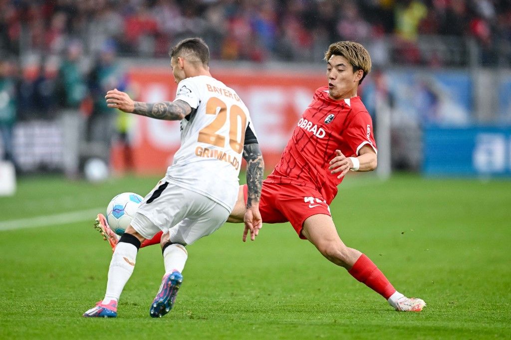 Dóan Ricu (jobbra) a Freiburg házi góllövőlistájának vezetője