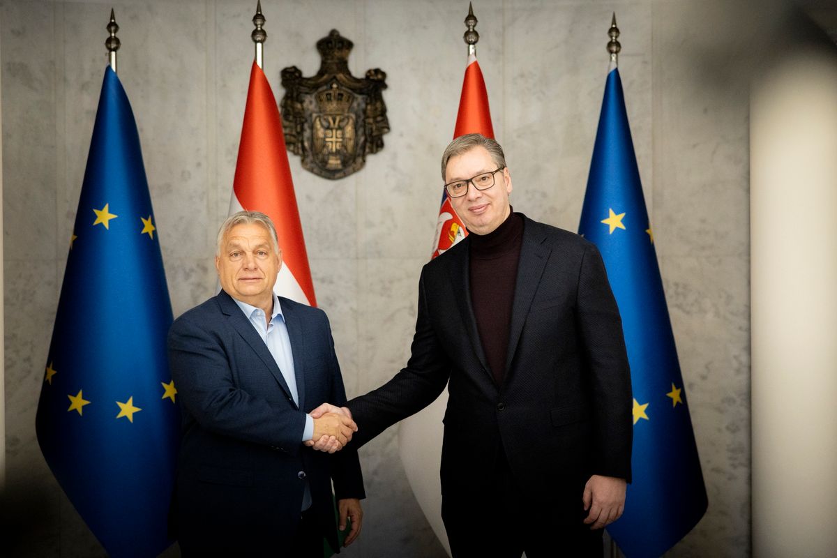 Orbán Viktor és Alekszandar Vucsics több fontos témáról tárgyal