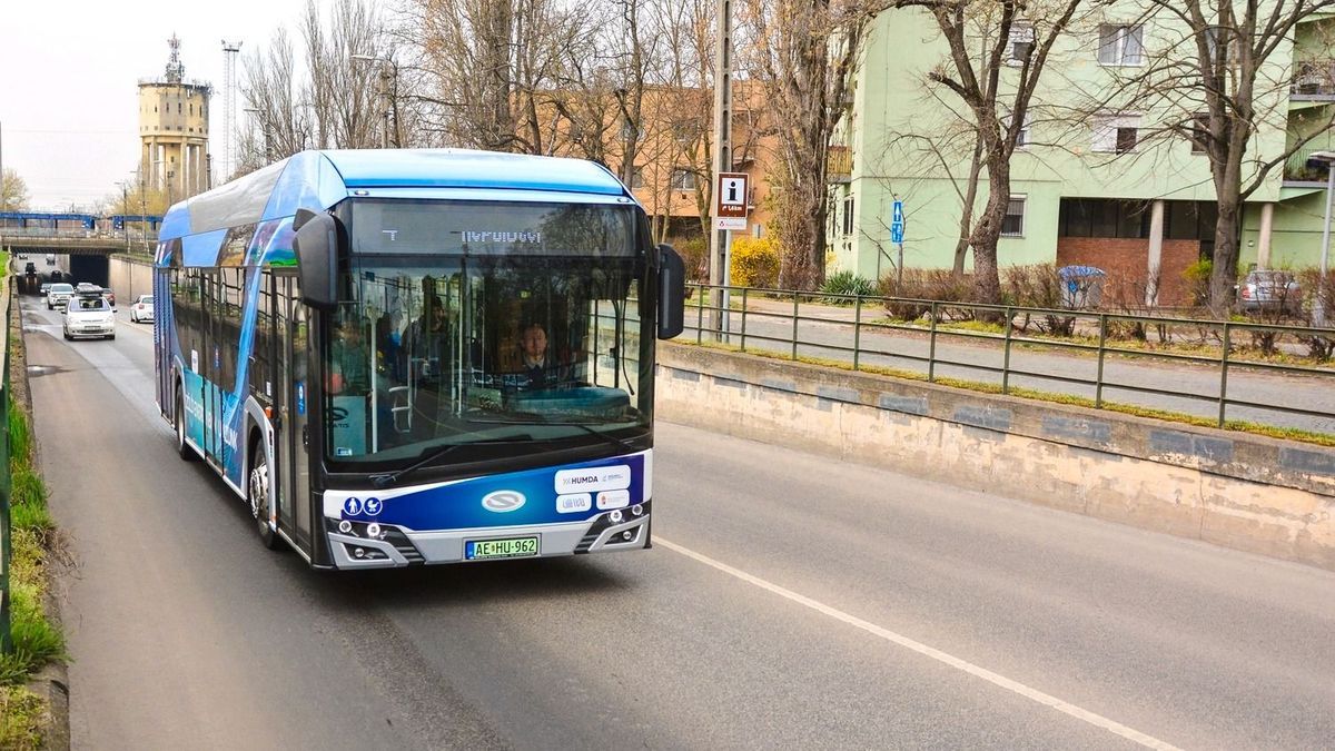 Ekkor állhat üzembe a hidrogénbusz Kecskeméten