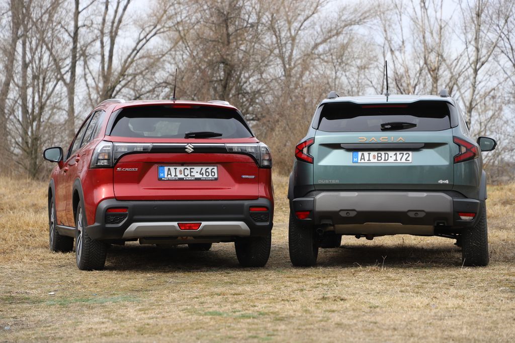 Dacia Duster - Suzuki S-Cross összehasonlító teszt
