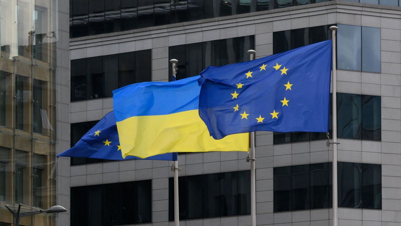 Ukrajna csatlakozásával a háborút is felvennék az Európai Unióba (Forrás: AFP)