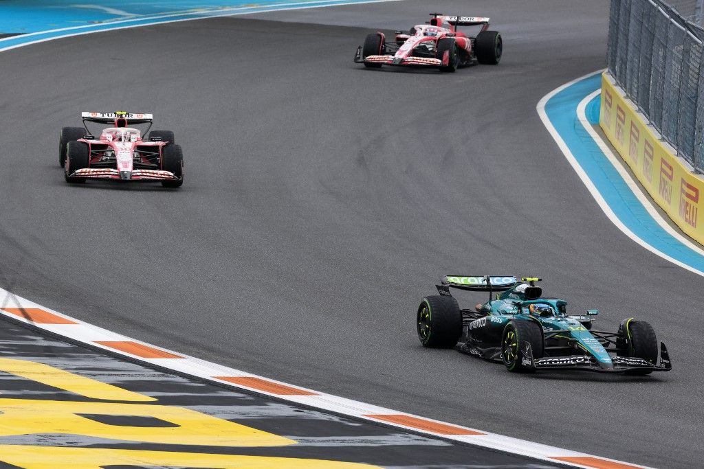 Liam Lawson, Fernando Alonso, F1, Miami Nagydíj